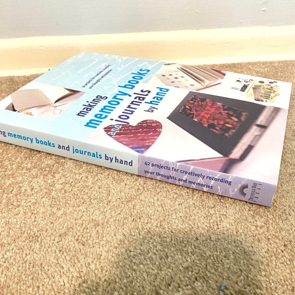 Making Memory Books and Journals by Hand 42 projects ideas book arts & crafts